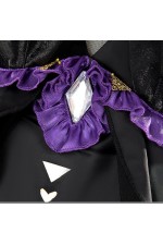 2XXT Cosplay Arknights Virtuosa Diversity Oneness Black Dress Cosplay Costume